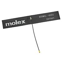 Molex 207901-9050 ເຄື່ອງຮັບສະຫນາມຍືນຍົງ 600-6000MHz ເຄື່ອງຮັບສະຫນາມຍືນຍົງອັດຕະໂນມັດ 50mm