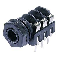 NEUTRIK NMJ6HFD3 ຕົວເຊື່ອມໂທລະສັບ 1/4" STERO JCK SWTCH FULL TRD NSE PC HOR