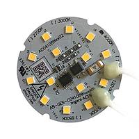American Bright LED AB-GES-C04108W50BN2 ເຄື່ອງຈັກໄຟ LED ແບບວົງກົມ, 120Vac, ພວງສີ 45mm, 8W, 5000K