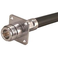 HUBER+SUHNER 25_N-50-7-13/133_NE ຕົວເຊື່ອມ N ຟແລນຈະກເສັ້ນສາຍຕົວຍືດ(f)