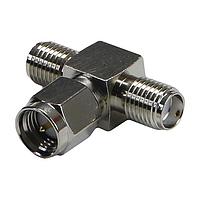 Cal Test Electronics CT3674 ຕົວແປ RF - ຕົວແປ Tee, ຕົວແປ SMA tee ຍິງ-ຊາຍ-ຍິງ