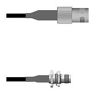 Amphenol Custom Cable Q-0904K0008060i ສາຍສະບັບ RF BNC-SJ/TNC-SJ RG58 60I
