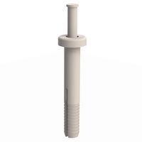Essentra Components 61APR25150 ຕຳແໜ່ງ Anchor Rivet, ເລັ່ງພລາສຕິກ, ຮູ .250, ຄວາມຍາວ 1.500