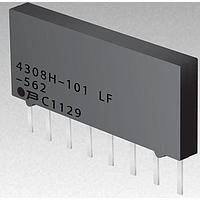 Bourns 4308H-101-273 ຕູ້ຕ້ານແບບຕໍ່ຕ້ານແລະກຸ່ມ 6ຂາ 273ໂອມ