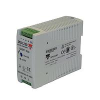 Carlo Gavazzi SPD24601 ອຸປະກອນຈົດພະລັງງານ Switching Power Supply, AC/DC, 60W, 24V, ຂໍ້ຕໍ່ສົດສະຫຼຸບ, IP20, ການຕິດຕັ້ງບົດ DIN-Rail, ການປ້ອງກັນເກີນໄຟ, ເກີນແຮງແລະການປ້ອງກັນວົງຈອນສັ້ນ, ກອງບ້ານ 40.5x90x114mm