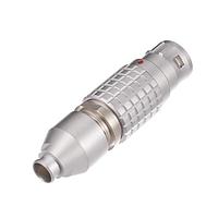 LEMO FGA.4B.306.CLAM62Z ຕົວເຊື່ອມ 6P PLUG SOLDER 6.2mm CABLE COLLET