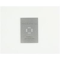 Chip Quik PA0092-S ປຸ່ມຊອກແລະອາແດບເຕີ TQFP-32 ແບບສແຕນເລດສຕີນ Stencil