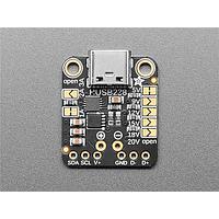 Adafruit 5807 ອຸປະກອນຈົດພະລັງ Adafruit USB Type C Power Delivery Dummy Breakout - I2C ຫຼື Fixed - HUSB238