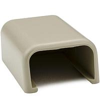HellermannTyton TSR1I-36 ຝາປິດທາງສາຍໄຟຟ້າ & ທາງຜ່ານສາຍ, 3/4", PVC, ສີຄຳ, 10 ຊຸດ/ຖັງ