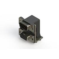 EDAC 663-009-664-047 ຕູ້ສະຫນອງ Dual Port D-Sub ມຸມຂວາ ຕູ້ສະຫນອງ Dual Port D-Sub