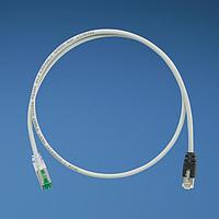 Panduit STPKCH10GR ສາຍສື່ມຕໍ່ຄອບເປີ Cat 5e Keyed Copper Patch Cord, Cat 5e, Intl Gr