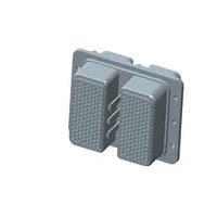 Raychem - TE Connectivity 445595-4 ຊຸດຕໍ່ຕໍ່ລະບົບ Rack & Panel Connectors PLG KIT ARINC 404 W/O CONTACTS