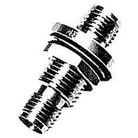 Hirose Electric HRM-500-1SV(40) ຕົວແປ RF - ໃນຊຸດ PanelMnt RF Straight Adapt,50ohm