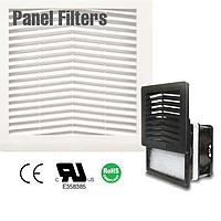 Altech AFF-4020B-24VDC ພັນເຕີຟິວເລີ້ຍ 24VDC 132CFM, ສີດຳ