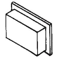 Honeywell AML51-H10W ເລນ RECT.PUSHBUTTON WH NO LEGEND