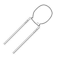 KEMET T352A105K025AT7301 Dipped 25V 1.0uF 10%