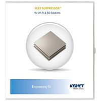 KEMET FXS ENG KIT 05 ຕົວກັນສະຫນອງ EMI WiFi/5G Flex Sup Kit u10-42 UL 94 V-0