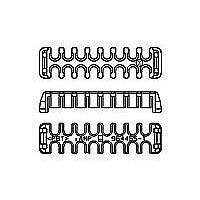AMP Connectors - TE Connectivity 964740-1 ອຸປະກອນເສີມ 24POS 2.8 JPT PBT