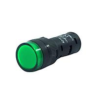 Mallory Sonalert FL1P-16NA-1-G24V ໄຟສະແດງບົດບົນ LED ສີຂຽວ 16MM ນັດ 24VAC/DC