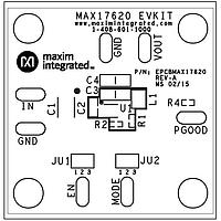 Maxim Integrated MAX17620EVKIT# ຕົວຄວບຄຸມແຮງໂຕລະຟັດ - ຕົວຄວບຄຸມສະຫວັດດີ EVKIT ສໍາລັບ 5.5V, 600mA 4MHz Synchronous B