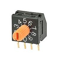 NKK Switches FR01KR10H-06XL-S ສະຫນັບສະຫນູນການຫຼຽນສະຖານະ 10 POS ກະທົບພາຍໃນຈິງ ແລະ ແທ້ຈິງ ພາຍໃນພາສຕິກ RA PC .2 SPAC