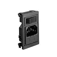 Bulgin BZV01/Z0000/46 ໜ້າທາງເຂົ້າ Polysnap ໂມດູນພະລັງງານເຂົ້າ