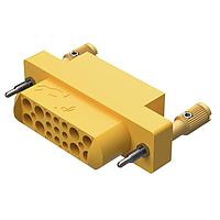Amphenol Positronic GFSH89F1E ຕົວເຊື່ອມຕໍ່ພວມຄວາມແຮງສົມປຽບປະສົມ, 8 ຂະໜາດ 16 ແລະ 9 ຂະໜາດ 22 ຕິດຕໍ່, ປະຕູປະກອບ (ຍິງ), ການບັນດາດ (ຕິດຕໍ່ສັ່ງຊື້ແບບແຍກ)
