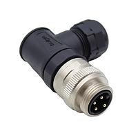 Bulgin PXPTPU78RAM04ASTM22 ຕົວເຊື່ອມ 4 ຕຳແໜ່ງ 7/8" ຮ່າງຍືນຍົງ ຜູ້ຊາຍ