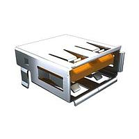 Samtec USBR-A-S-F-O-TH ຕົວເຊື່ອມ USB Type A ການຮັກສາສູງ USB 2.0 Interface