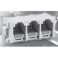 Kycon GAX-2-88-50 ກຸ່ມ 2 ພອດ R/A 8P8C ກຸ່ມ ສີເທົາ 50u