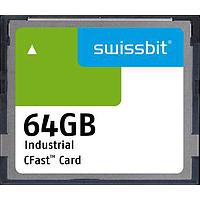 Swissbit SFCA064GH3AA2TO-I-NC-226-STD ບັດ CFast ອຸດສາຫະກຳ CFast Card, F-600, 64 GB, SLC Flash, -40C ຫາ +85C