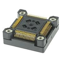 Yamaichi Electronics IC149-064-008-B5 ປະຕິບັດ Prototype Socket 64pin 0.8 pitch QFP IC Skt