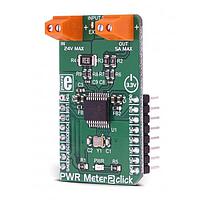 Mikroe MIKROE-3150 ມອນິເຕີກກວດສອບກະທົບປະຕິບັດກະທົບແລະແຮງດັນໄຟຟ້າ PWR Meter 2 click