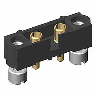 Harwin M80-5000200M2-01-331-01-331 ພາວເລີ້ມໃຫ້ກັບບອດ 2+2 ຕໍ່ຕຳແໜ່ງ ຜູ້ຍິງ SIL ຕັ້ງຕົວຢ່າງຜ່ານບອດ ຈັກສກຣູ