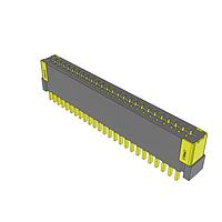 Samtec FC1-25-L2-T-WT ປຸ່ມສອກເຕັດ 1.00 mm ສາຍສະແດງຟແລັດຟເລັກຊິບ (FFC) Socket Strip