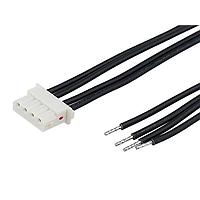 Molex 226431-1044 ການປະກອບສາຍສະແຕນລະດັບລະດັບ Mini-SPOX-to-Pigtail (OTS) Cable ASSY 2.50mm Pitch SR 600mm LEN Tin, 4 Ckt