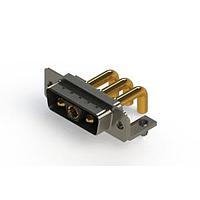 EDAC 629-3WK3650-4TB ຕູ້ຕິດຕໍ່ D-Sub ປະສົມມຸມຂວາ ຕູ້ຕິດຕໍ່ພະລັງງານ Combo D-Sub