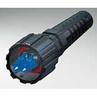 Amphenol CONEC 17-300410 ຕົວເຊື່ອມ LC SM IP67 Dplx LC Plug Kit Die Cast ມີຝາປິດ
