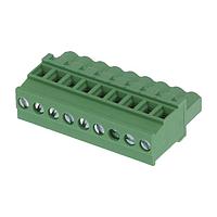 Molex 39533-7009 ປລັກ 5.08MM EURO PLUG VER UG VERT RWE GRN 9CKT