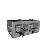 Abracon ARJM12A1-009-AB-EW2 ມັກເຕິກແຈັກ RJ45 JACK W/MAG 1X2 100BASE-T