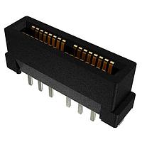 Amphenol FCI ME1008410201041 ຕູ້ສະເພາະຂອງບັດຂອງຂອງ EDSFF Mini Cool Edge 060mm Gen 5 84 pins SMT RA ຄວາມສູງການນັ່ງ 405mm