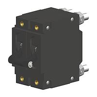 Carling Technologies CA2-B0-24-680-321-C ຕັ້ງຕົວຕັດກົດກະຕຸນຮູບແບບຫຼັກສອງຂາ, ມີມືຈັບ, 80 ແອມປະຕິບັດກະຕຸນ, ເກັບສະຕັດ 1/4-20, ເປັນທີ່ຍອມຮັບຂອງ UL 1077 ແລະ CSA