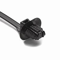 HellermannTyton 157-00153 ຂາຍຜັດສາຍສະຫນັບ 1-ຊິ້ນ Cable Tie/Fir Tree Mount ມີດິສກ, 8.6"L, 6.2 - 13.0 mm, PA66HIRHS, ສີເຫຼືອງອົມ