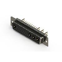 EDAC 628-36W4224-7N1 ຕົວເຊື່ອມຕໍ່ Mixed Contact D-Sub Connectors Vertical Combo Dsub