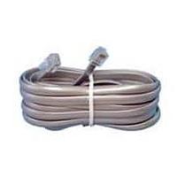 AIM-Cambridge / Cinch Connectivity Solutions 32-6PP25 ເຄື່ອງສາຍ Ethernet / ເຄື່ອງສາຍເຄືອກຂ່າຍ 6P6C FLAT, SATIN 25'