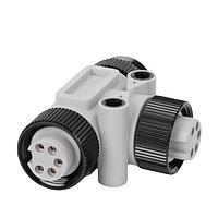 PHOENIX CONTACT 1351107 ຕົວເຊື່ອມມາດຕະຖານວົງກົງ SAC-5P-MINT/2XMIN DN US