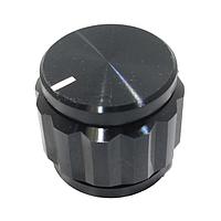 Eagle Plastic Devices 450-7032 ປຸ່ມກ້ອງຊີວິດສີດຳ ອະລູມິເນຍ .87"D