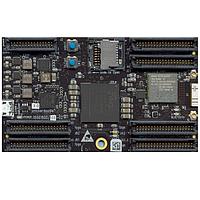 krtkl 15081800/03 ລະບົບ-ອອນ-ໂມດູນ - SOM Snickerdoodle Black, ການເຊື່ອມຕໍ່ຂຶ້ນ. ລະບົບບໍ່ມີສາຍ Zynq-7020 System on Module, ຕົວປະມານການປະມວນຜົນ Dual-Core ARM Cortex-A9 866MHz, 85K Logic Cells / 1.3M ASIC Gates / 53.2K LUTs / 276 GMACs, 2.4GHz & 5GHz 802.11n Wi-Fi, 125 FPGA I/O + 55 additional I