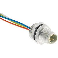 HARTING 21033711403 ຕົວຊ່ອງຜູ້ຊາຍ 4p ຕົວຊາຍ M12 D-Code Panel Feed through