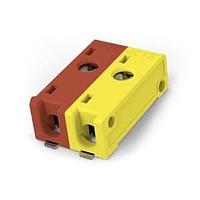 AMP Connectors - TE Connectivity 2-2834006-0 ຕູ້ເຊື່ອມໄຟ 2P RELEASE POKE-IN CONNECTOR BN/YW